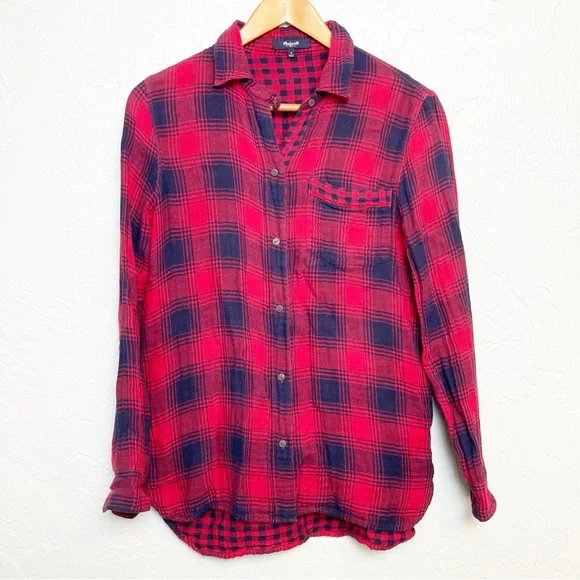 Madewell ex-boyfriend button-down small - Picture 2 of 6
